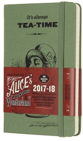 18 mesi - Agenda settimanale con spazio per note Alice Pocket verde salice
