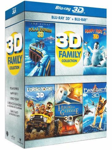 3D family collection (9 Blu-Ray)(3D+2D) - Robert Zemeckis - George Miller - Gary Eck - David Peers - Eric Brevig - Zack Snyder - Brad Peyton