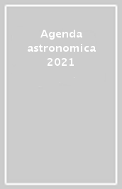Agenda astronomica 2021