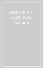 Aids 1998. Il contributo italiano