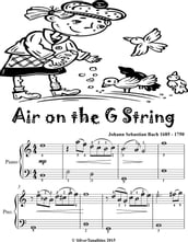 Air on the G String Easiest Piano Sheet Music Tadpole Edition