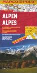 Alpi 1:800.000. Ediz. multilingue