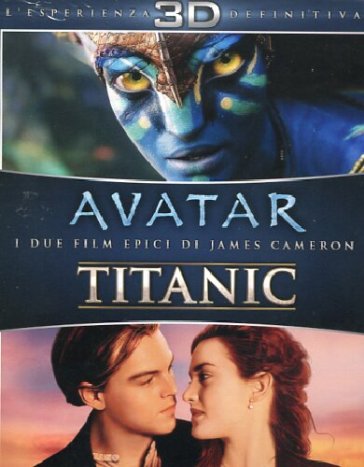 Avatar + Titanic (6 Blu-Ray)(3D+2D+DVD) - James Cameron