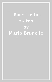 Bach: cello suites