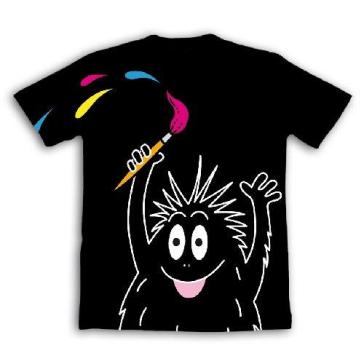 Barbapapa' - T-Shirt Compresse Bambino - Barbabarba (Taglia M)