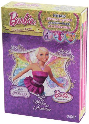 Barbie Collezione Charms - Barbie e la magia di Pegaso + Barbie Fairytopia - La magia dell'arcobaleno + Barbie - Il segreto delle fate (3 DVD) - Owen Hurley - Walter P. Martishius - Will Lau