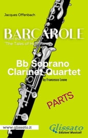 Barcarole - Soprano Clarinet Quartet (parts)