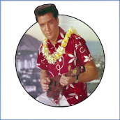 Blue hawaii (vinyl shaped picture disc l