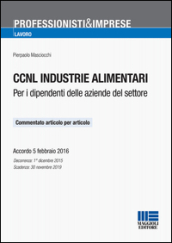 CCNL industrie alimentari