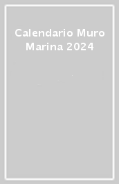 Calendario Muro Marina 2024