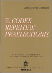 Il Codex repetitae praelectionis