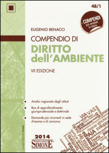 Compendio di diritto dell'ambiente - Eugenio Benacci