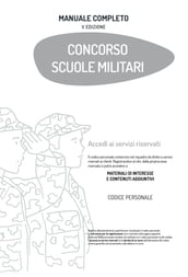 Concorso Scuole Militari: manuale completo