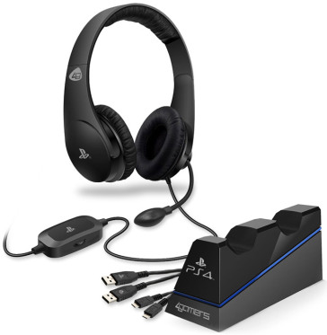 Cuffie Stereo Gaming Starter Kit PS4