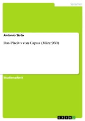 Das Placito von Capua (März 960)