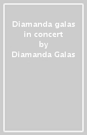 Diamanda galas in concert