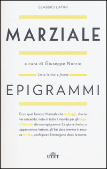 Epigrammi. Testo latino a fronte. Con e-book - Marco Valerio Marziale