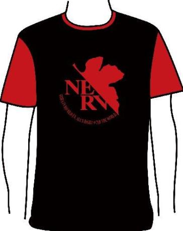 Evangelion 1.01 T-Shirt "Otaku" Taglia M