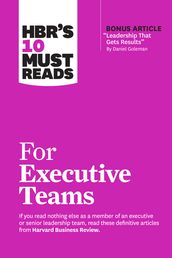 HBR s 10 Must Reads for Executive Teams
