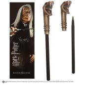Harry potter pen & bookmark lucius malfoy noble co