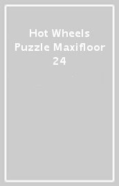 Hot Wheels Puzzle Maxifloor 24