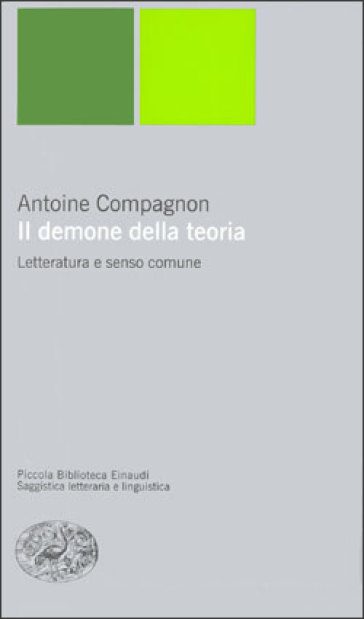 Il demone della teoria - Antoine Compagnon