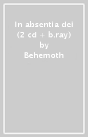 In absentia dei (2 cd + b.ray)