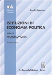 Istituzioni di economia politica. 1.Microeconomia