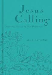 Jesus Calling, Teal Leathersoft, with Scripture References