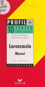 Lorenzaccio, 1834, Musset