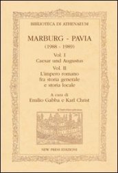 Marburg-Pavia (1988-1989). Ediz. italiana e tedesca