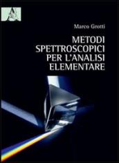 Metodi spettroscopici per l analisi elementare