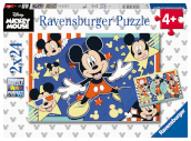 Mickey Mouse Puzzle 2X24 Pz