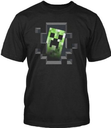 Minecraft - Creeper Inside (T-Shirt Uomo L)