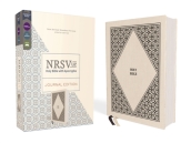 NRSVue, Holy Bible with Apocrypha, Journal Edition, Cloth over Board, Cream, Comfort Print