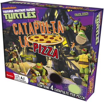Ninja Turtles Catapulta La Pizza