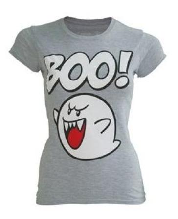 Nintendo - Boo! (T-Shirt Donna L)