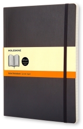 Notebook Xl Rul Black Soft