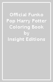 Official Funko Pop Harry Potter Coloring Book
