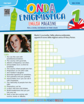 Onda enigmistica. English Magazine Per la Scuola media. Con espansione online. Vol. 1