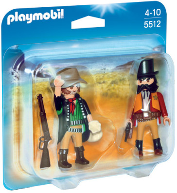 PLAYMOBIL Duo Pack Sceriffo e Bandito