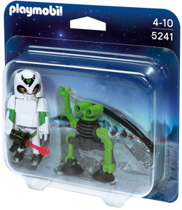 PLAYMOBIL Duo Pack Astronauta+Robot Spia