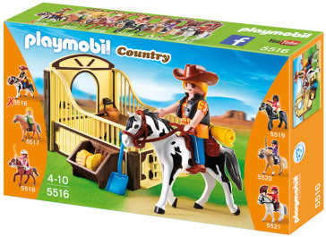 PLAYMOBIL Paddock con Cavallo Gypsy