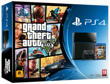 PS4 + Grand Theft Auto V