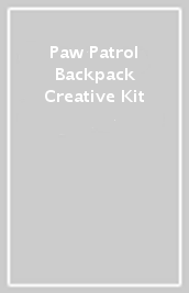 Paw Patrol Backpack Creative Kit