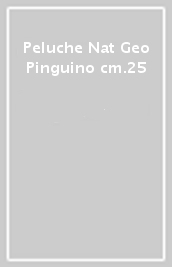 Peluche Nat Geo Pinguino cm.25