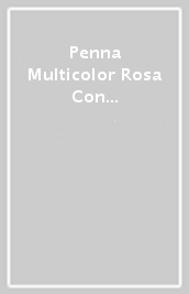 Penna Multicolor Rosa Con Espositore - Panda Wondo