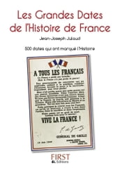 Petit Livre de - Grandes dates de l Histoire de France, 2e