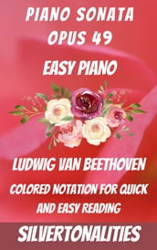 Piano Sonata Opus 49 Number 1 and 2 Easy Piano Sheet Music