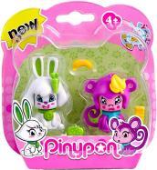 Pinypon - 2 Cuccioli - Coniglio E Scimmia